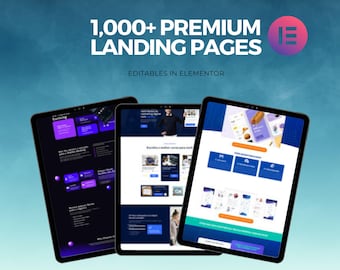 Mais de 1000 Landing Pages WordPress 2025 – Designs Digitais Impressionantes para Todos os Nichos