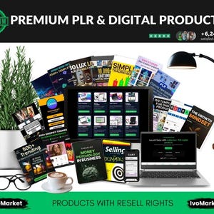 IvoMarket PLR Digital Product Vault – Editable Resell Files with Private Label Rights