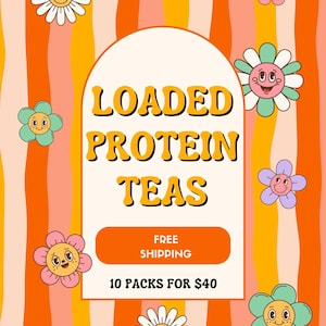 Geladen PROTEIN Tea Go-packs met GRATIS verzending