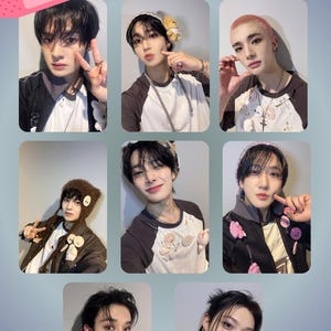 Ensemble de cartes photo Stray Kids SKZ Skzoo Domine
