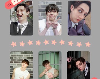 バンチャンラントレインタントフォトセット Stray Kids Bangchan Railway Photocards Set - Etsy