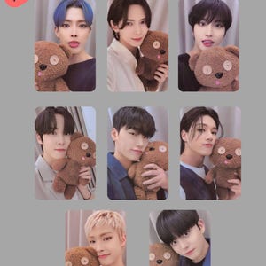 Ateez the world ep photocard set