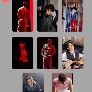 ensemble de cartes photo du chemin de fer BangChan pour enfants errants