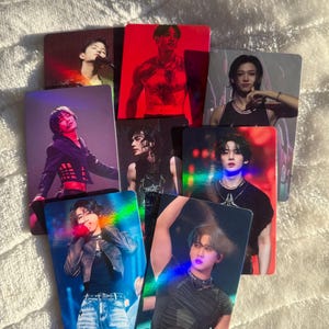 Ensemble de cartes photo holographiques Stray Kids SKZ Dominate