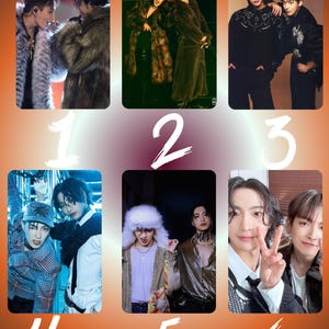 Coffret de cartes photo Ateez Matz