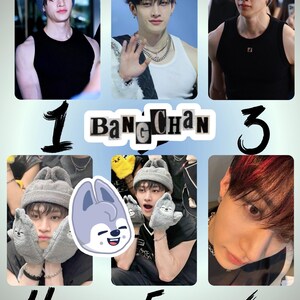 stray kids SKZ BangChan photocard set