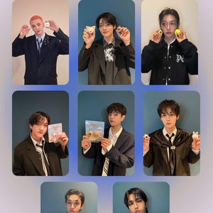ensemble de cartes photo SKZ skzoo pour enfants errants