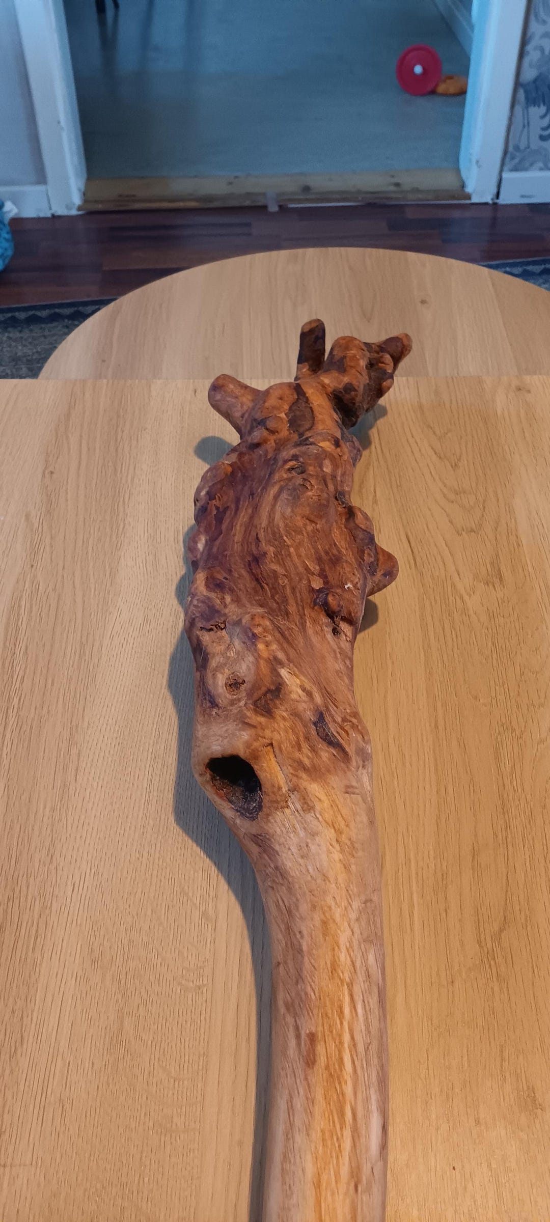 Large Hand Carved Birch Root Club – Primitive Rustic Decor (104cm) - Etsy