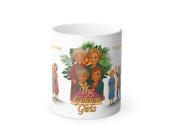 Golden Girls Color Morphing Mug: Retro TV Show Fan Gift