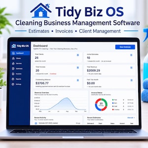 Cleaning Business Software for Estimates, Invoices & Client Management