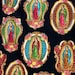 Virgen de Guadalupe Fabric Robert Kauffman Mexican Religious Fabric Pattern