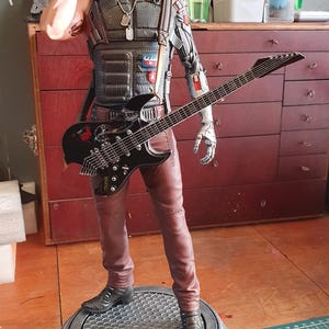 Johnny Silverhand from Cyberpunk 2077, 3D Resin Printed in 16k