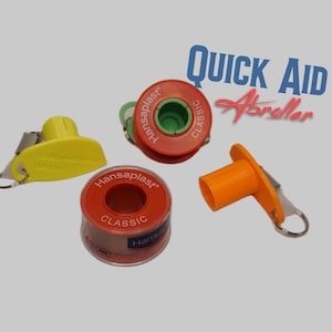 QuickAid Abroller / Halter für Fixierpflaster / Hansaplast / Leuko / Leukoplast / Rettungsdienst