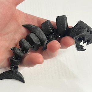Articulated Shark Fidget Toy | STL Digital File for 3D Printing | Poseable Shark Toy