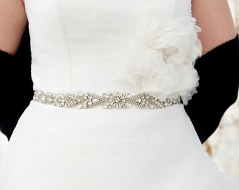 wedding dress sash belt