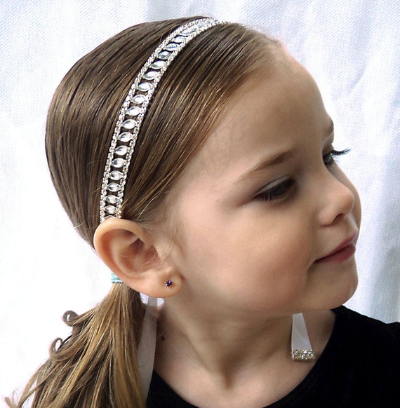 Flower Girl Wedding Headband Girl Toddler Teen Flower Etsy