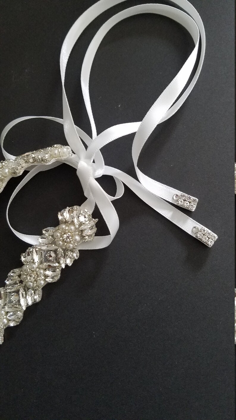 Zara Rhinestone Headband Grecian Headpiece Wedding Hair Etsy