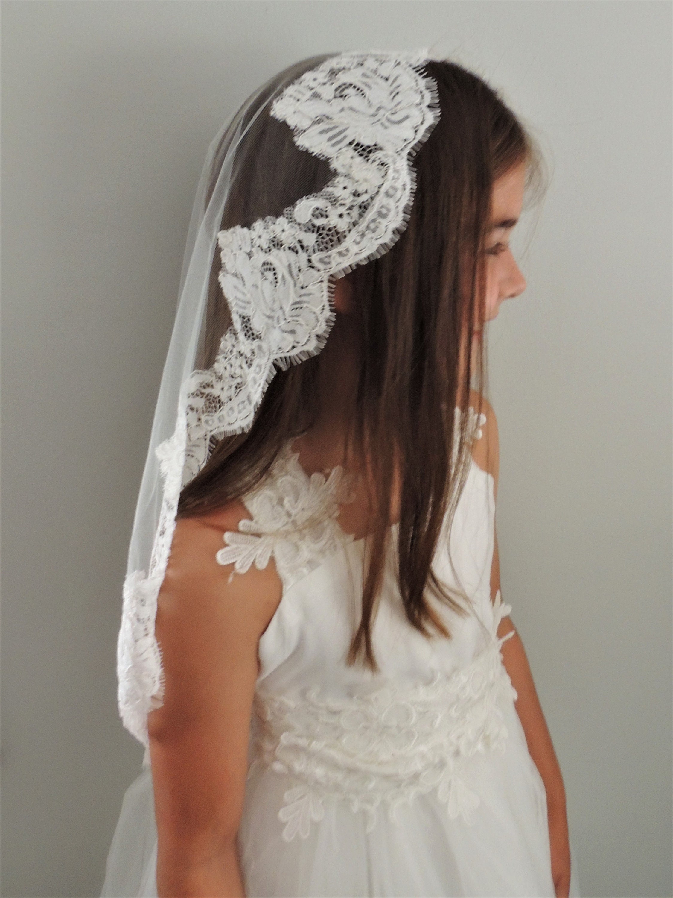 Tip Top Mantilla Veil First Communion Accessories Style 605