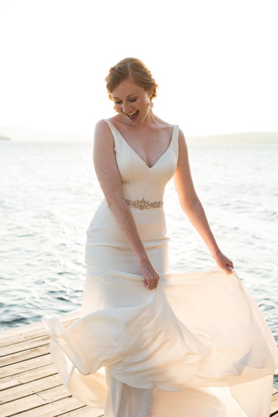 Embellished belt hotsell for bridesmaid dress