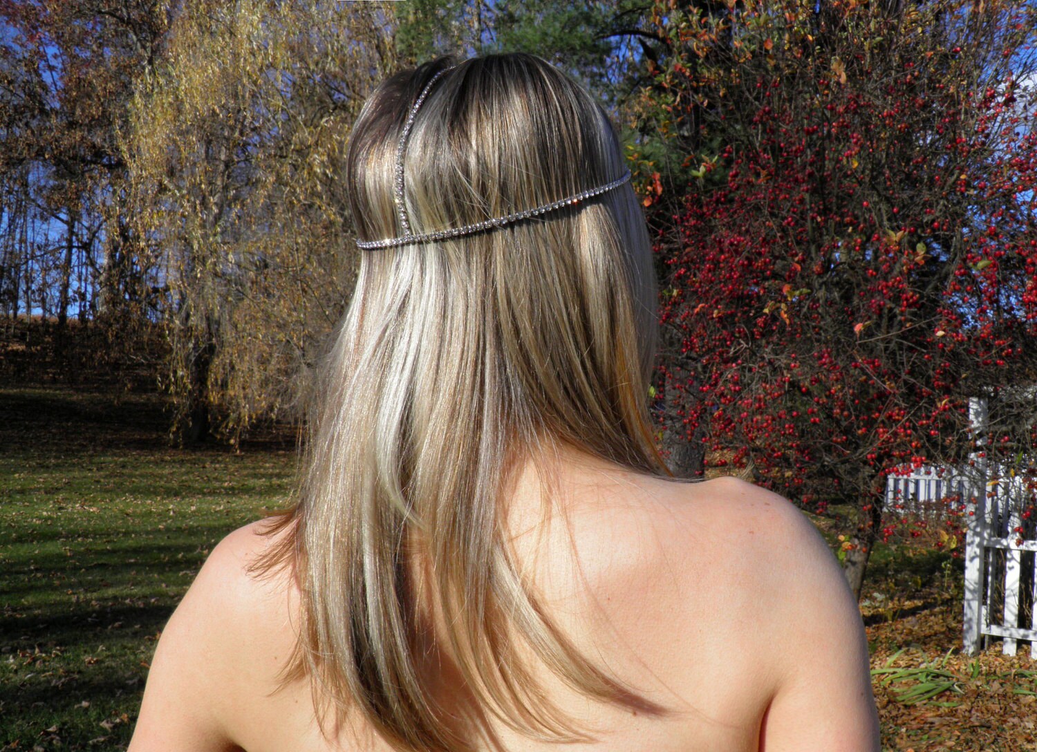 goddess headpiece for wedding