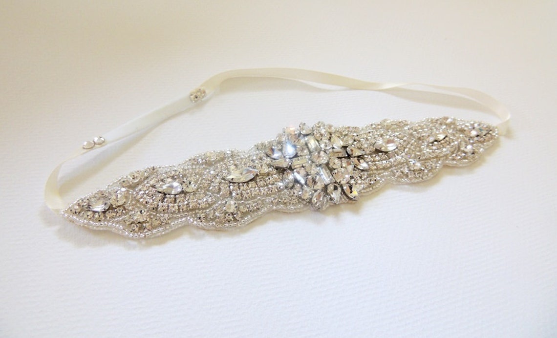 Vitoria Wedding Bridal Headpiece Crystal Headband Headpiece - Etsy