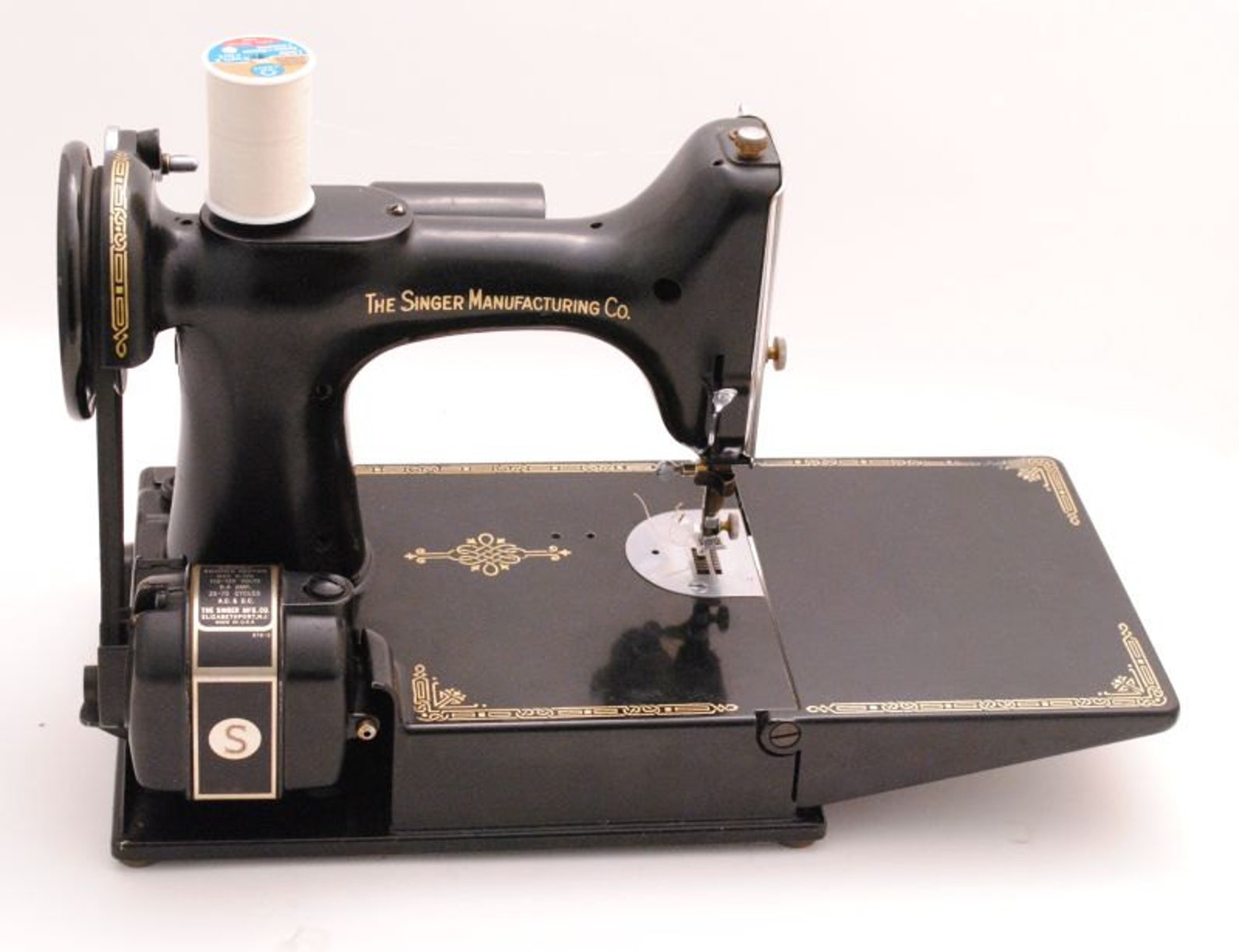 Singer Featherweight Sewing Machine 1940s 2211 Portable with Etsy