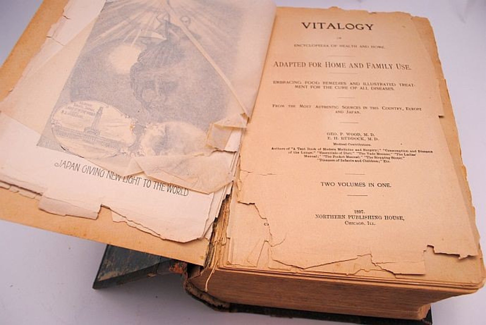ON SALE Vitalogy Encyclopedia of Health and Home Illustrated Etsy