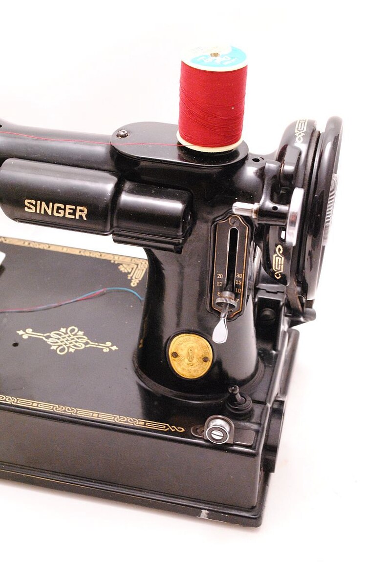 Singer Featherweight Sewing Machine 1940s 2211 Portable with Etsy