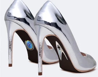 Custom hand painted Star Trek shoes