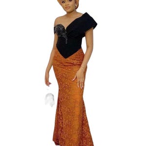 Women&#39;s Clothing | African, Nigerian Bridesmaids Dress for Women | Wedding Party Dress | Plus Size, Latest Mermaid Styles