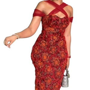 Women&#39;s Clothing | African, Nigerian Bridesmaids Dress for Women | Wedding Party Dress | Plus Size, Latest Mermaid Styles