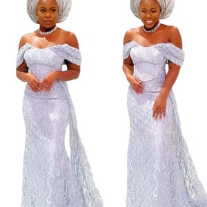 Women&#39;s Clothing | African, Nigerian Bridesmaids Dress for Women | Wedding Party Dress | Plus Size, Latest Mermaid Styles