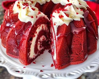 BEST RECIPE For layered red velvet cheesecake bundt cake Download.
