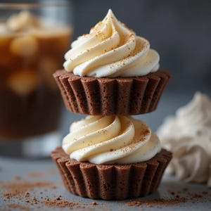Best Recipe for Mini Coffee Cheesecakes | Easy Dessert | Instant PDF Download | Mom Recipe for Family Recipe Book