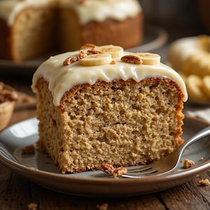 BEST RECIPE for Sara Lee Style Banana Cake | Instant PDF Download | Easy, Moist Dessert Recipe | Perfect for Dinner or Party | Copycat Cake