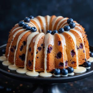 BEST RECIPE for Blueberry Yogurt Cake | Instant Download PDF | Moist & Healthy Dessert | Easy Homemade Cake | Digital Baking Recipe