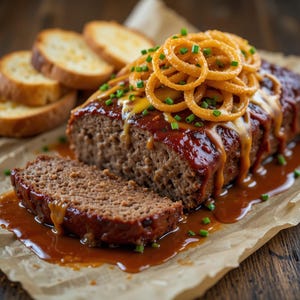 BEST RECIPE for Onion Meatloaf | A Comfort Food Classic | Easy Dinner Recipe | Party-Worthy Main Dish | Instant Digital PDF Download