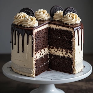 Oreo Drip Cake Recipe PDF | Easy Birthday Dessert | Family-Favorite Chocolate Cake | Instant Download | Printable Mom Recipe