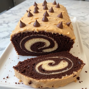 La migliore ricetta per il pane al cioccolato e burro d'arachidi / Download immediato del PDF / Il preferito della mamma / Dolce facile per tutta la famiglia / Scheda ricetta stampabile