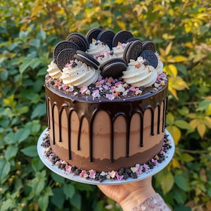 Easy Chocolate Cake Recipe – Instant PDF Download, Home Baking Dessert, Moist & Rich Cake, Printable Recipe Page