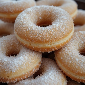 Best Apple Donuts Recipe | Apple Fritters Treat | Homemade Fall Dessert | Instant Digital PDF Download