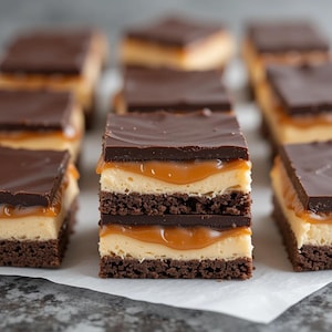 BEST RECIPE For Boston Cream Pie Bars | Instant PDF Download | Easy Dessert Recipe | Printable Baking Card | Classic Treat in Bar Form
