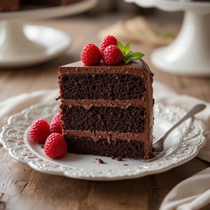 BEST RECIPE for Rich Chocolate Layer Cake | Instant PDF Download | Moist & Decadent Homemade Cake | Birthday, Wedding, Celebration Dessert