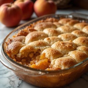 BEST Southern Peach Cobbler Recipe PDF | Instant Download | Easy Classic Dessert with Fresh or Canned Peaches | Printable Baking Guide