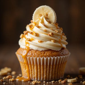 BEST RECIPE for Banana Pudding Cupcakes | Instant PDF Download | Easy Dessert Recipe for Dinners, Parties & Holidays | Southern-Inspired