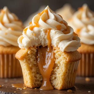 BEST RECIPE for Salted Caramel Cupcakes | Instant PDF Download | Soft, Sweet & Perfectly Balanced | Easy Baking Recipe