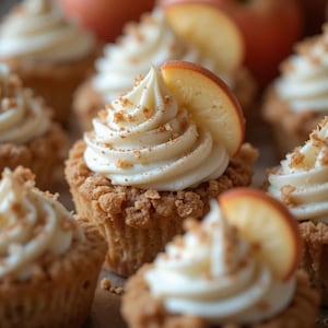 Apple Pie Cupcakes Recipe PDF | Cozy Fall Dessert | Spiced Apple Filling + Frosting | Easy Holiday Treat | Instant Digital Download