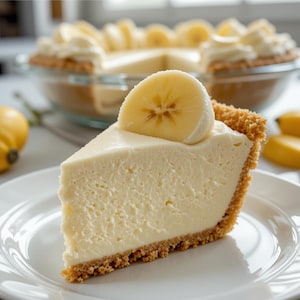 BEST RECIPE for No-Bake Mini Banana Cream Pies | Instant PDF Download | Easy Dessert Recipe | Perfect for Parties & Family Treats