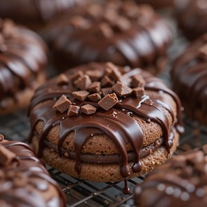 Best Chocolate Texas Sheet Cake Cookies Recipe – Instant Download, Soft & Gluten-Free Gourmet Cookies