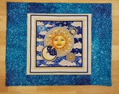 Tarot Reading Mat Quilted Celestial